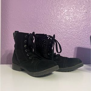 Black booties!